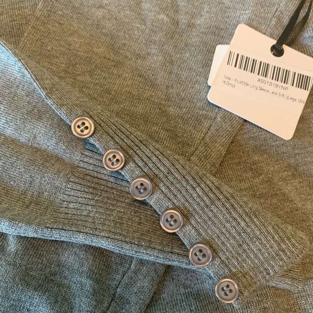 Grey sweater